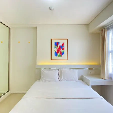 Minimalist And Spacious 1Br Apartment At Parahyangan Residence By Travelio